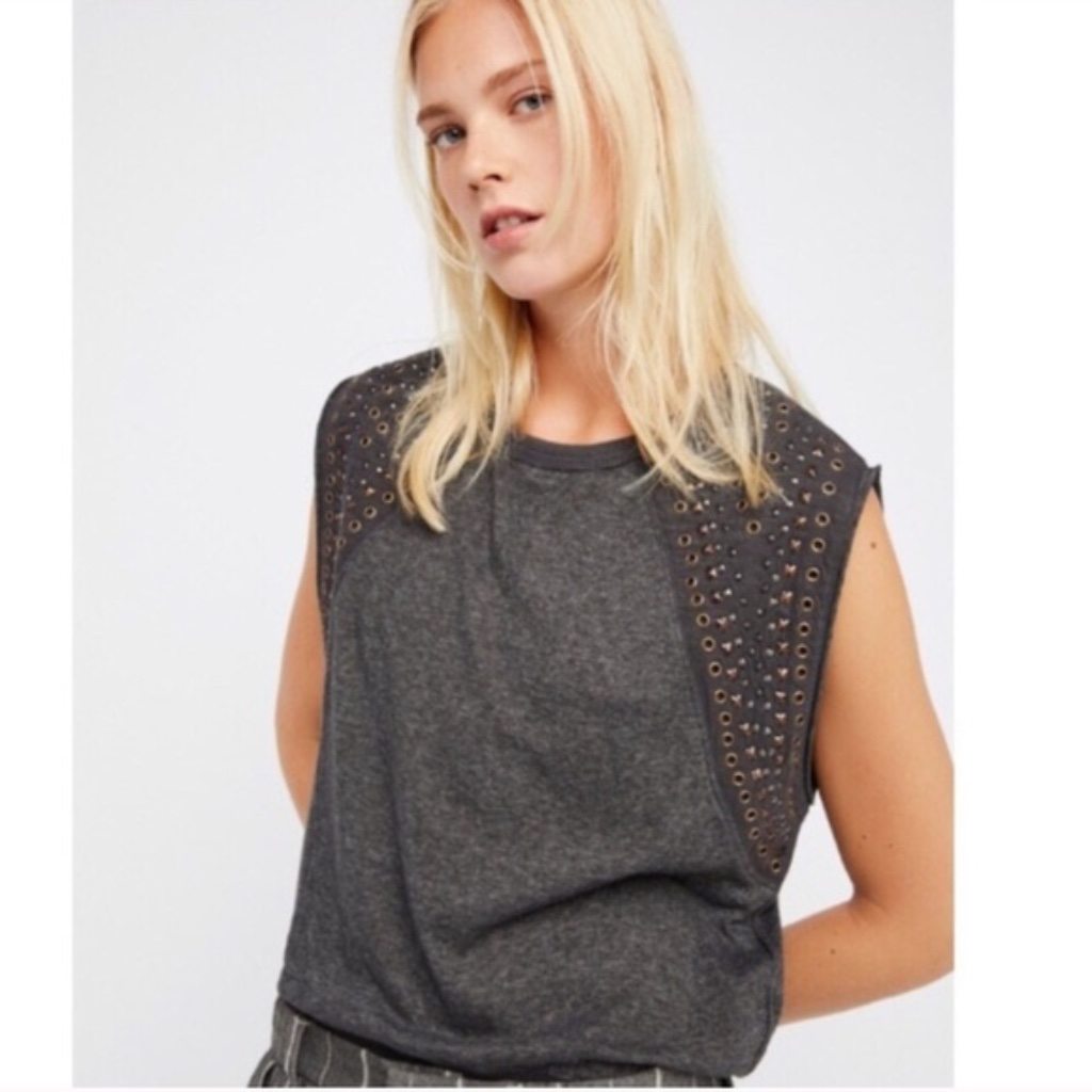 Free People Shooting Star Muscle Tee